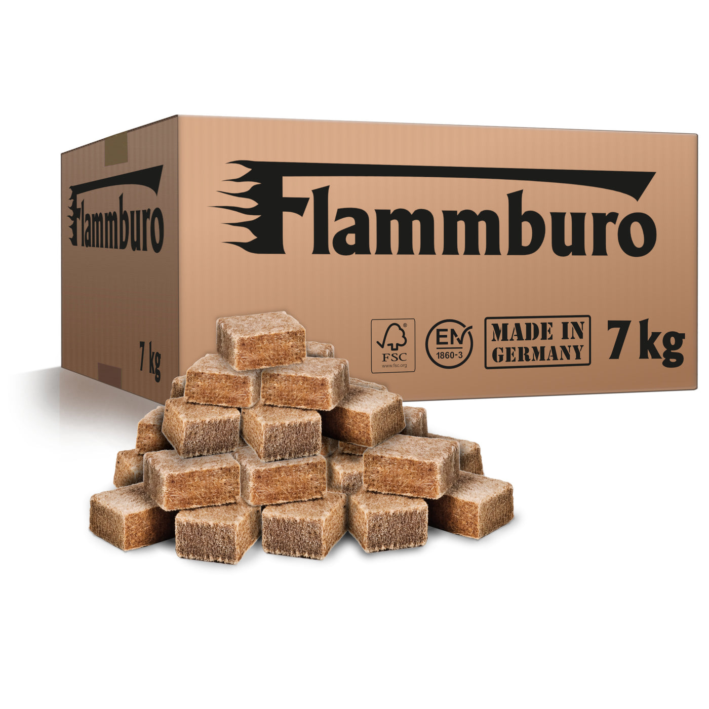 Ökologische Anzündwürfel - 7 kg