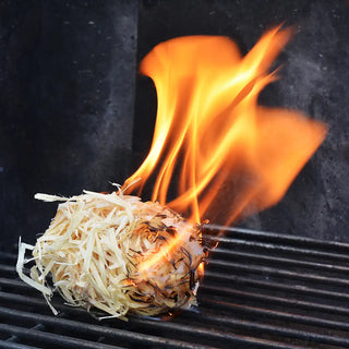 Anzündwolle lose - 50 Liter / 4 kg Anzündfasern