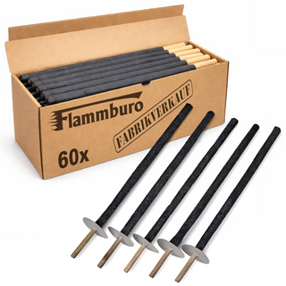 Pechfackel - 60 Fackeln