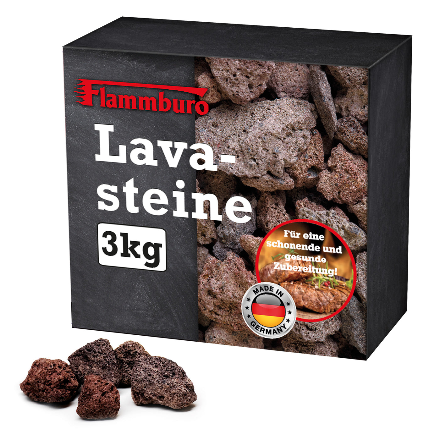 Lavasteine 3 kg