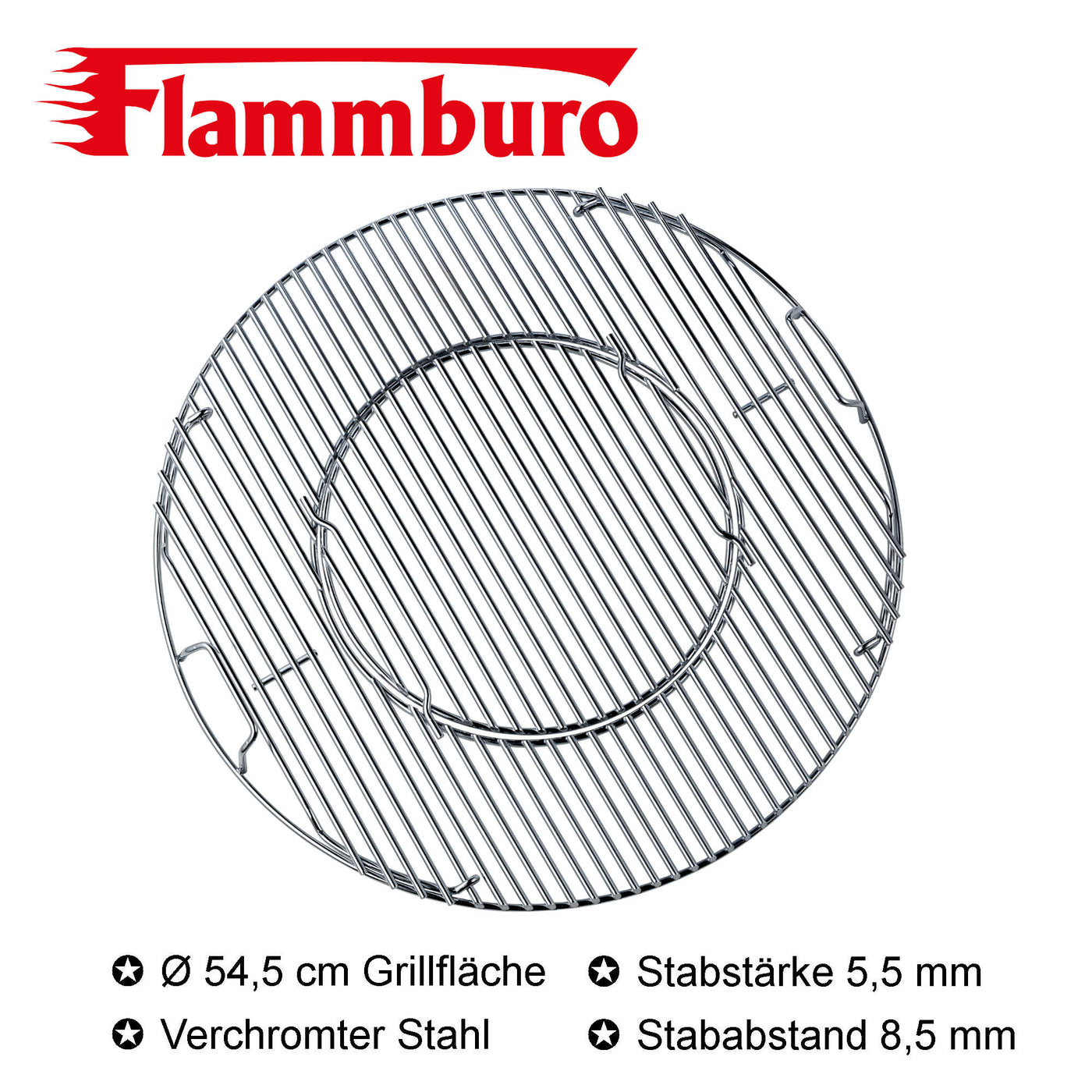 BBQ-System Grillrost für Ø 47 und 57 cm Geräte